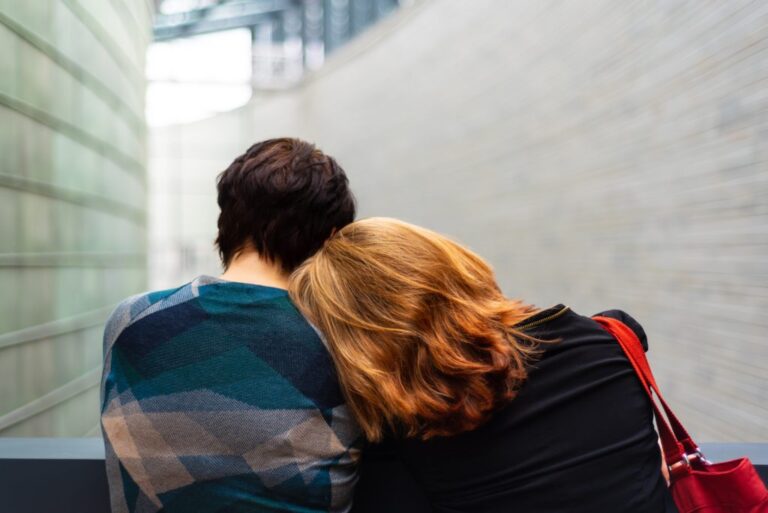 two people