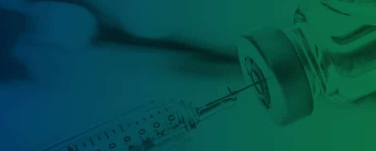 Syringe extracting liquid treatment