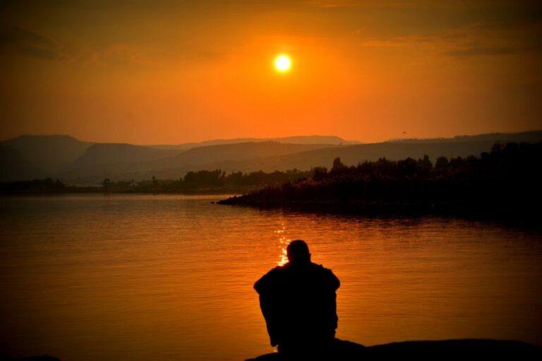sun down