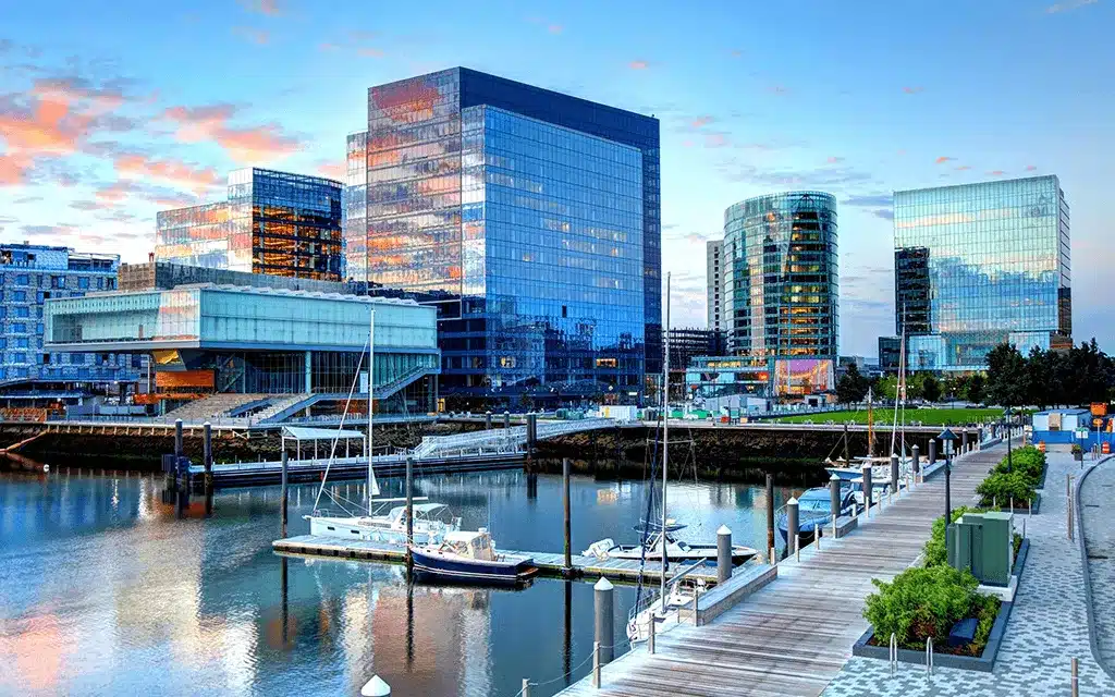 boston city buildings - the methadone mile