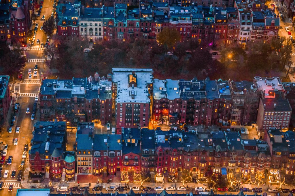 boston at night